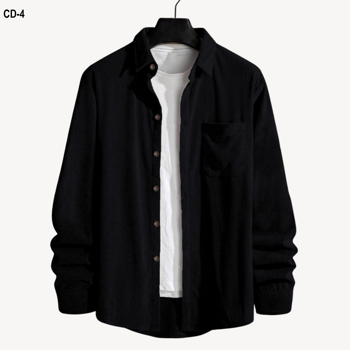 Cord black Color Shirt