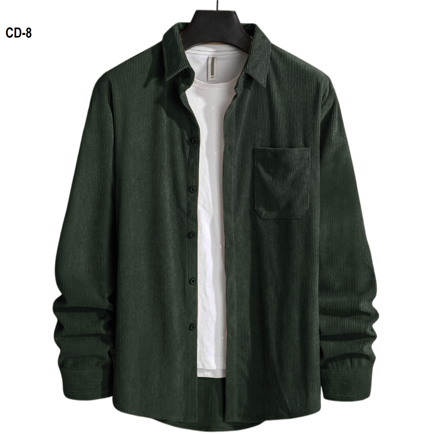 Cord Olive Color Shirt