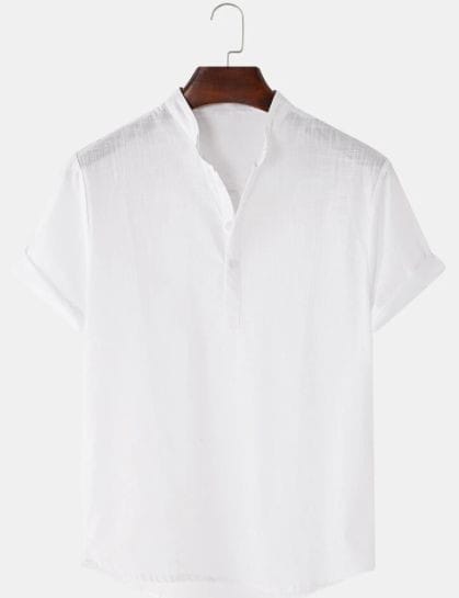 Short sleeve White Color katua