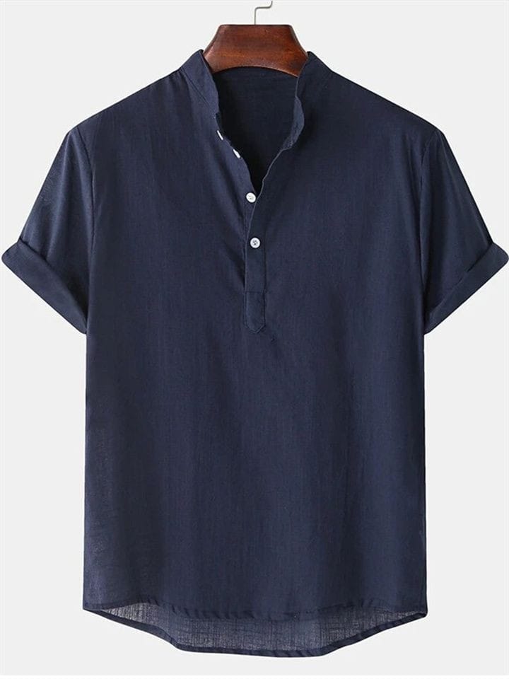 Short sleeve Navy Color katua