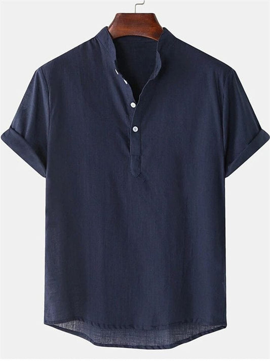 Short sleeve Navy Color katua