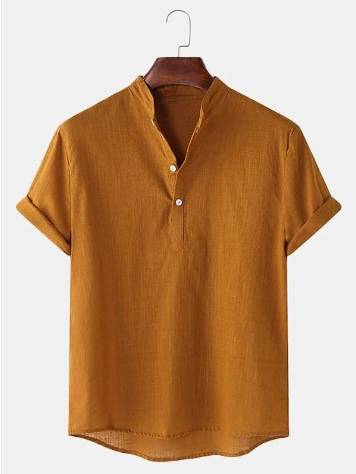 Short sleeve Mustaerd Color katua