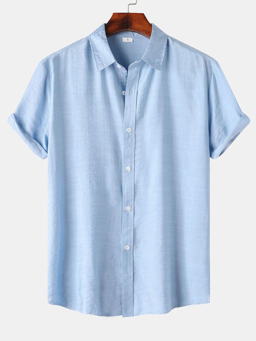 Half Sleeve Sky Color Shirt
