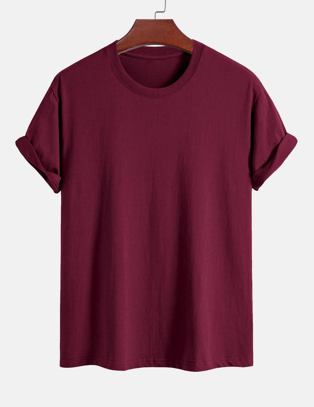Marron Color T-Shirt