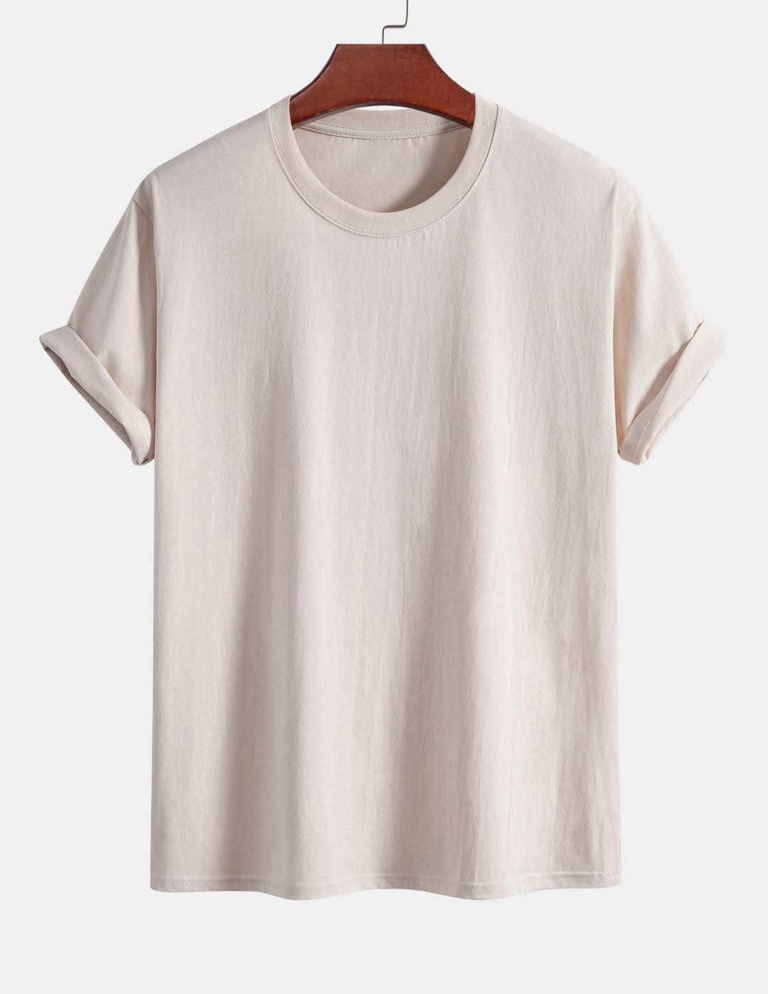 Cream Color T-Shirt