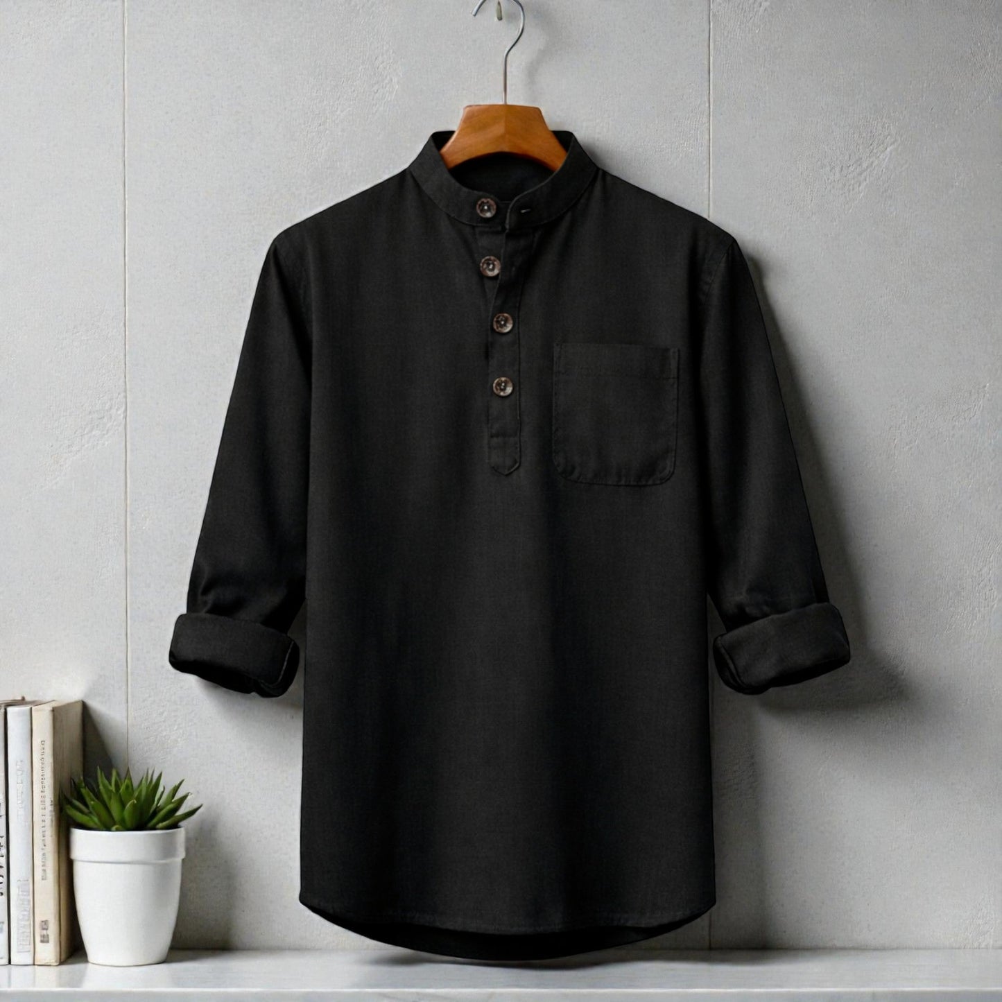 Premium Full Sleeve Katua - Black
