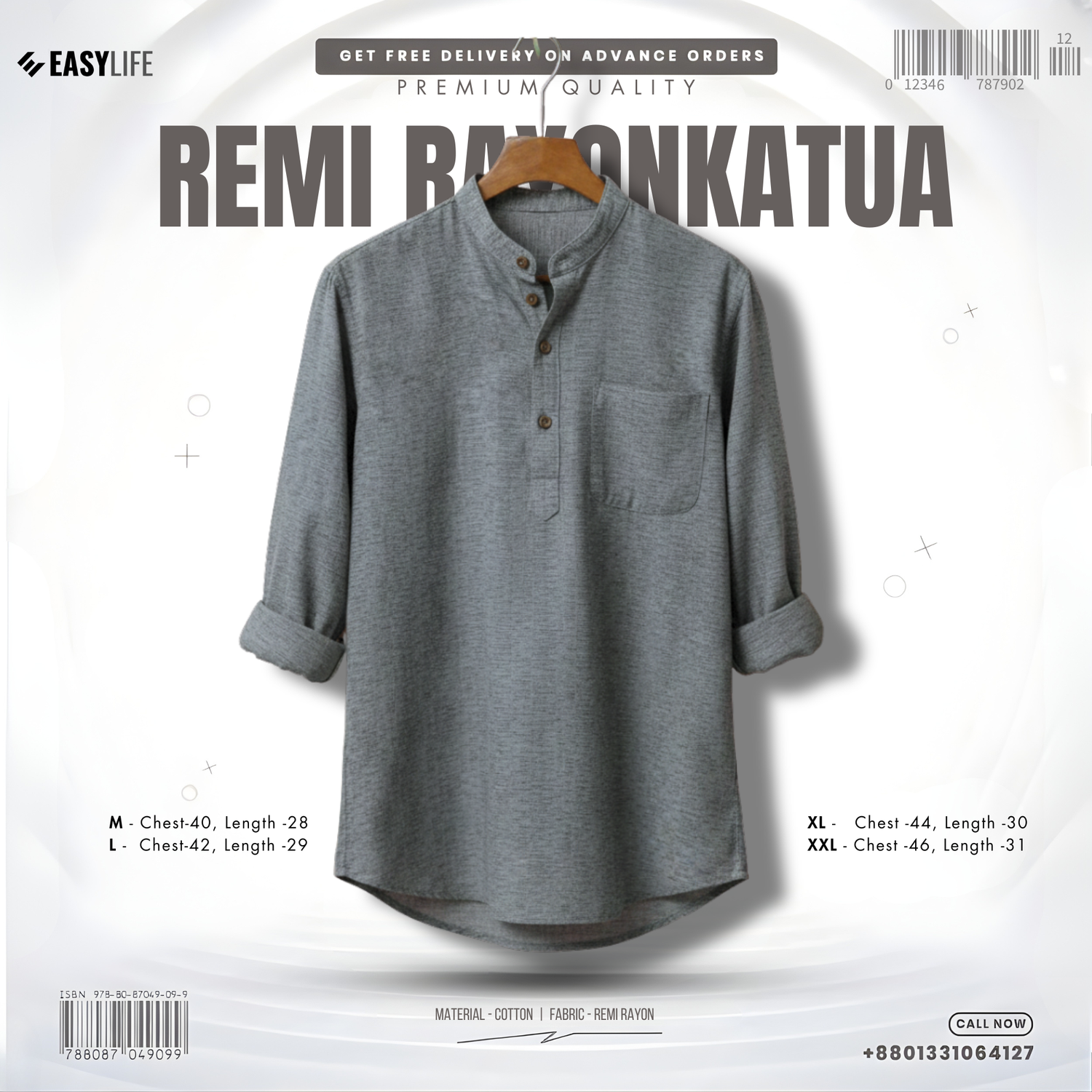 Remi Cotton Full Sleeve Katua