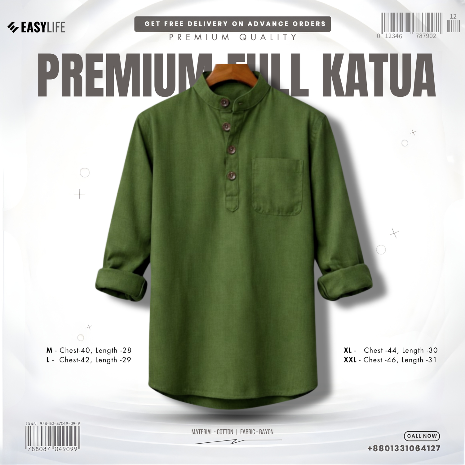 Premium Full Sleeve Katua