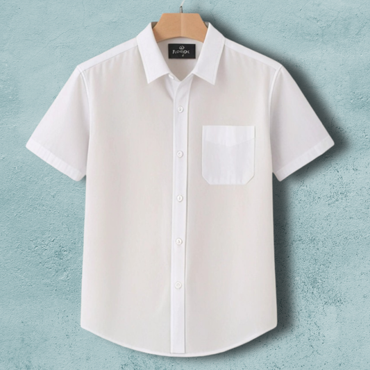 Short Sleeve Shirt - White