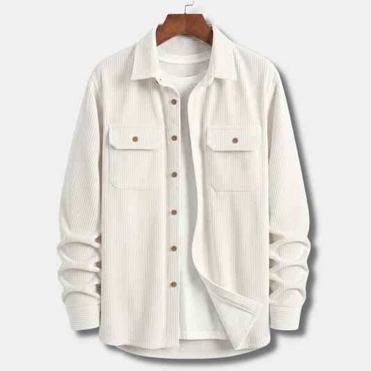 Urban Cord Shirt / Jacket - White
