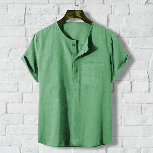 O Neck Half Sleeve Katua - Green