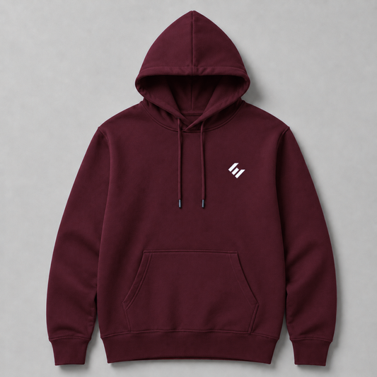 Everyday Comfort Hoodie - Maroon
