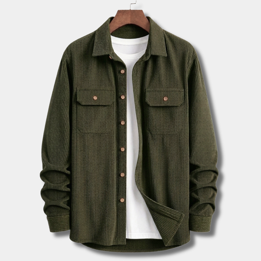 Urban Cord Shirt / Jacket - Olive