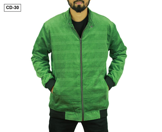 Men’s Corduroy Jacket in Sea Green