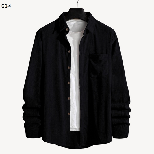 Cord black Color Shirt