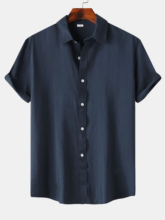 Half Sleeve Navy Color Shirt