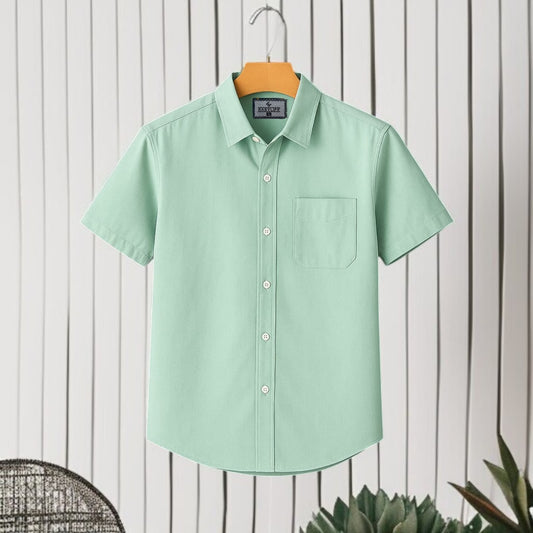 Half Sleeve Lite Pest Color Shirt