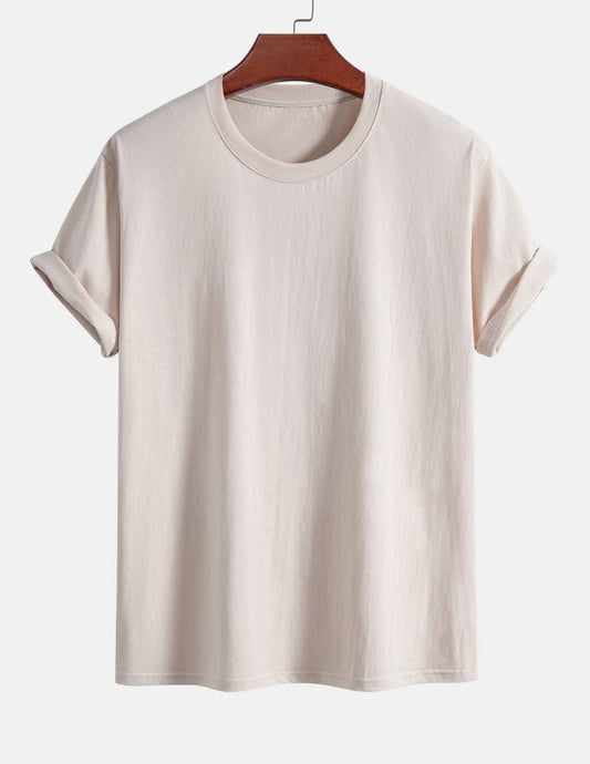 Cream Color T-Shirt