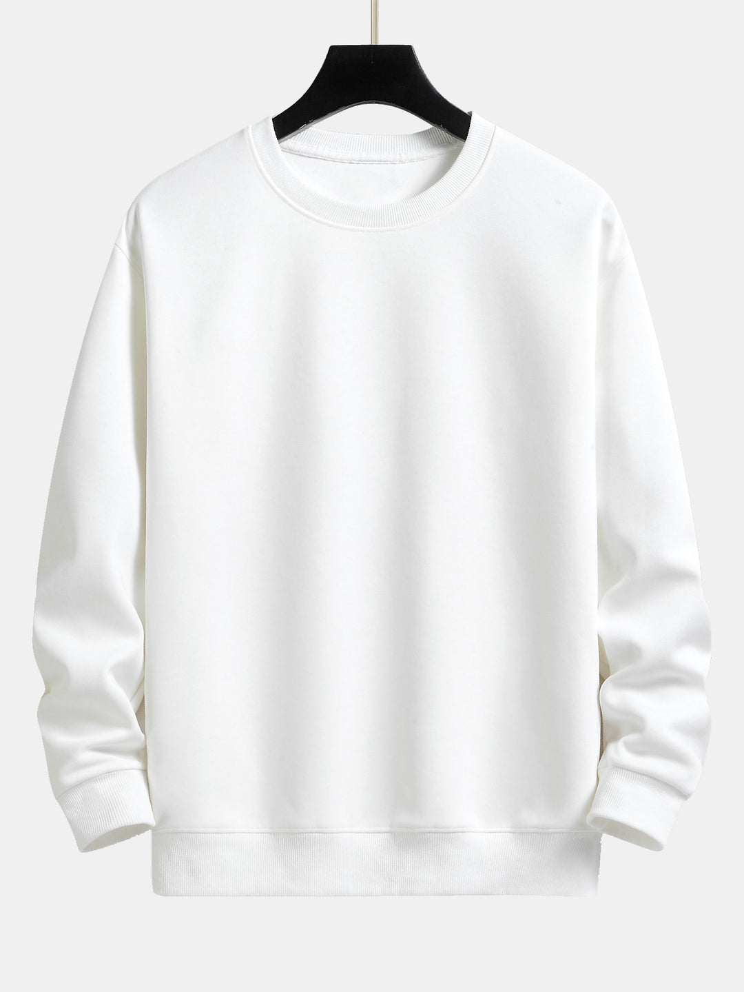 Solid White color Sweatshirt