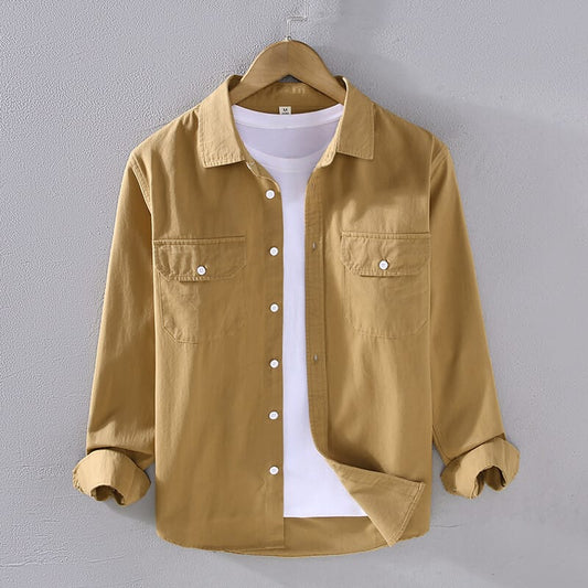 Copper Color Full Sleeve Casual Shirt