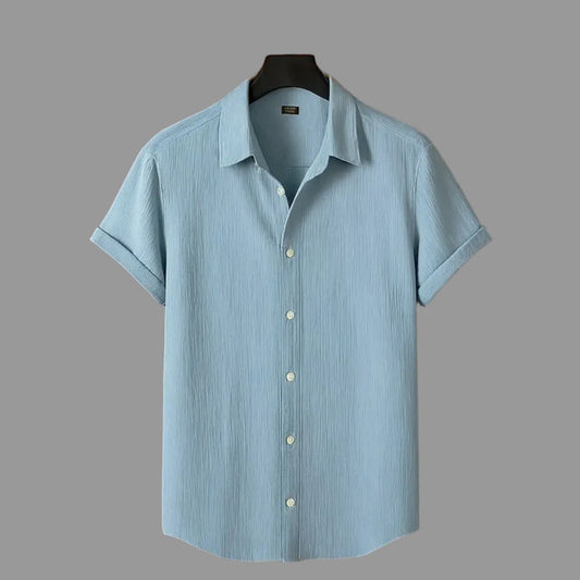 Luxury Lite pest Color Half Sleeve Shirt